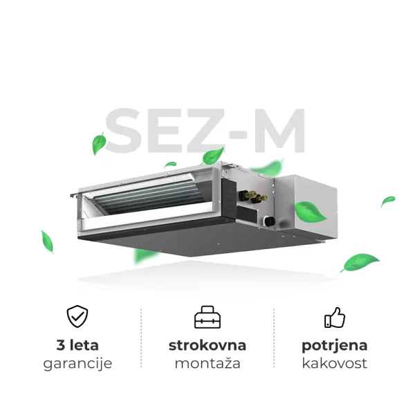 Kanalska Klimatska naprava z montažo Mitsubishi SEZ-M25DA2/SUZ-M25VA - Image 4